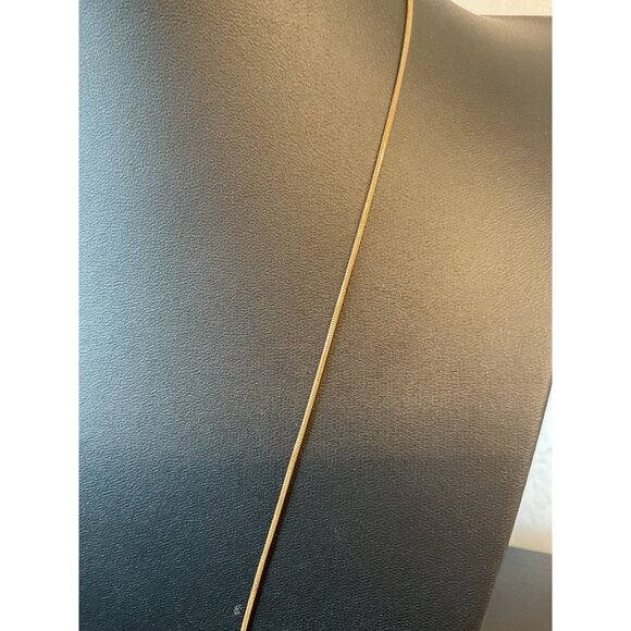 Stone Pendant Necklace With Adjustable Chain - Picture 3 of 4